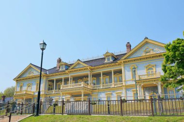 Hakodate Ward 'un eski Halk Salonu. Hakodate, Japonya 'daki miras binası.