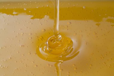 Balın yakın görüntüsü. Makro fotoğrafçılık