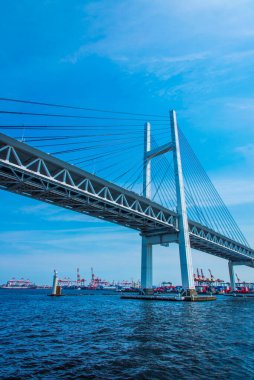 Yokohama Körfezi Köprüsü, Kanagawa Bölgesi, Japonya