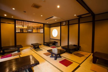 Japonya 'da bir Japon evi.