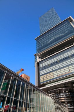 Tokyo şehrinin gündüz manzarası, Japonya