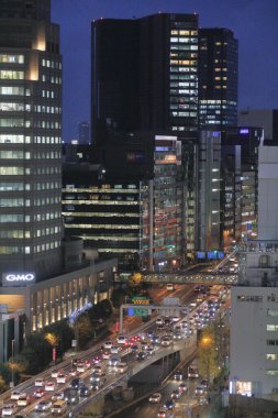 Tokyo, Japonya 'da güzel bir mimari.