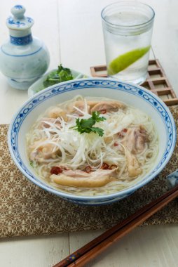 Asya mutfağının yakın çekim görüntüsü