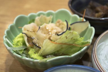 Geleneksel Japon mutfağı yakın çekim