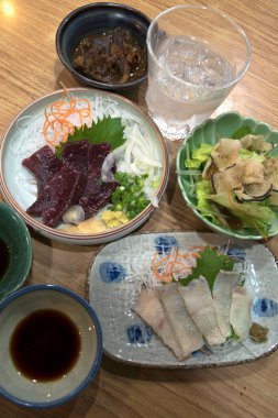 Geleneksel Japon mutfağı yakın çekim