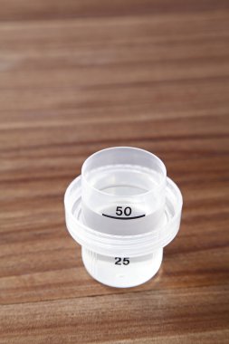 Sıvı deterjan kapak yakın çekim görüntüsü