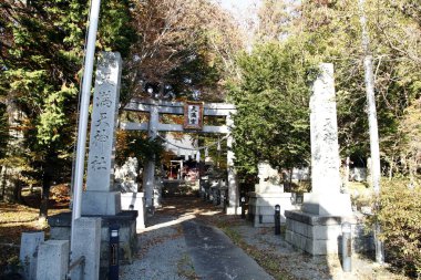 Japon tapınağı kapısı, Japonya.