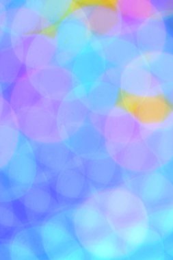 Noel arkaplanı için soyut renkli bokeh ışıkları