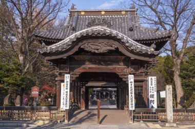 beautiful japanese temple building, buddhism concept