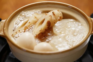 Geleneksel Japon mutfağına yakın çekim