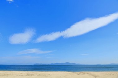 Deniz manzarası çok güzel. 