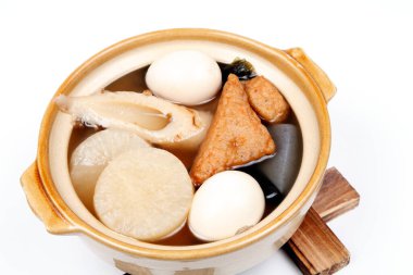 Japon Oden 'i yakın plan çekimde