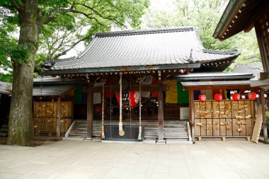 Japonya 'daki tarihi mimarinin manzarası