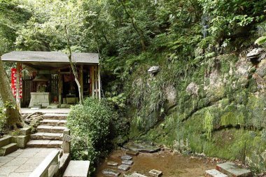 Japonya 'daki tarihi mimarinin manzarası