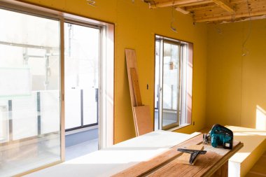 Japon yeni evi yapım aşamasında