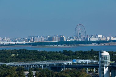 Kasai Rinkai Park in Edogawa, Tokyo, Japan clipart