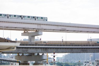Tokyo treni, Japonya manzaralı tren.