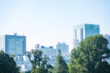 Şehir manzarası binaları, şehir arkaplan görüntüsü 