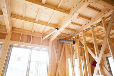 Japon yeni evi yapım aşamasında