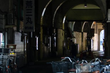 Şehrin eski kasabası.