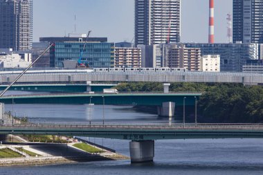 Şehir manzarası binaları, şehir arkaplan görüntüsü 