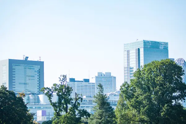 Şehir manzarası binaları, şehir arkaplan görüntüsü 