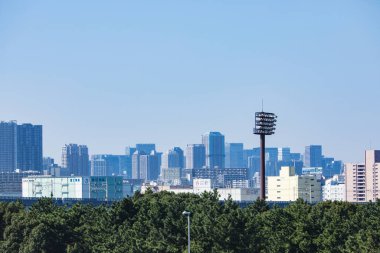 Şehir manzarası binaları, şehir arkaplan görüntüsü 