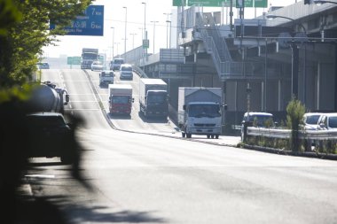 Sabahları şehrin manzarası