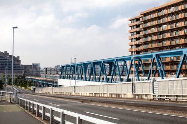 Şehirdeki otoyol manzarası