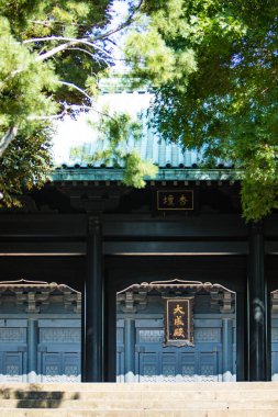 Geleneksel Japon mimari manzarası