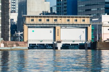 Şehrin modern binaları ve nehirleri 