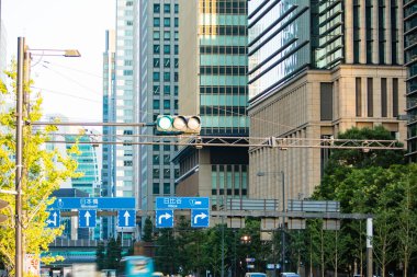 büyük şehirde modern mimari 