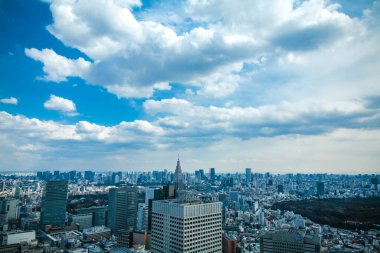 Gökyüzü ve bulutların güzel manzarası