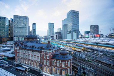 Tokyo İstasyonu, Japonya 'nın en büyük tren istasyonu ve en işlek istasyonu olan 1914 yılında açıldı.