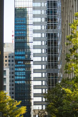 büyük şehirde modern mimari 