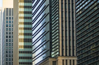 büyük şehirde modern mimari 