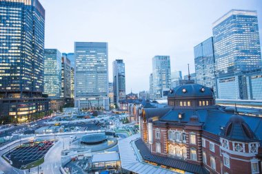 Tokyo İstasyonu, Japonya 'nın en büyük tren istasyonu ve en işlek istasyonu olan 1914 yılında açıldı.