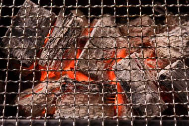 Kömürle ızgara yap. Barbekü ızgarası. Barbekü. Etli ızgara..