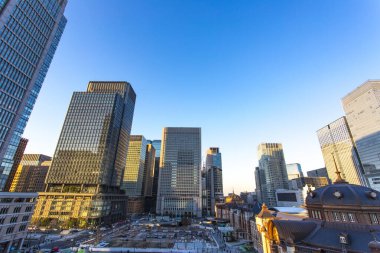 modern şehrin gökyüzü 