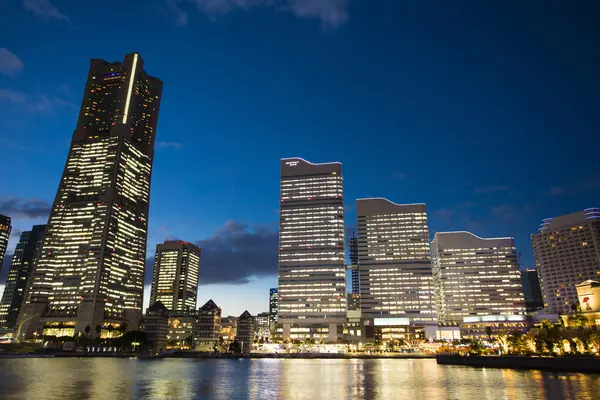 Gayrimenkul Şirket Inşaatı Için Konsepti Yokohama Japonya — Stok fotoğraf