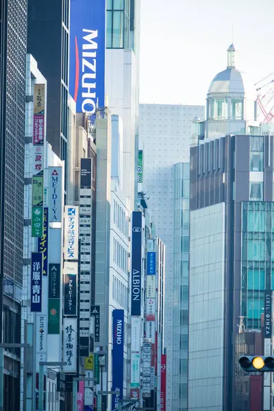 東京シティストリートのモダンな建築 — ストック写真