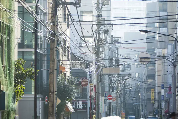 Moderne Architectuur Tokyo City Street — Stockfoto