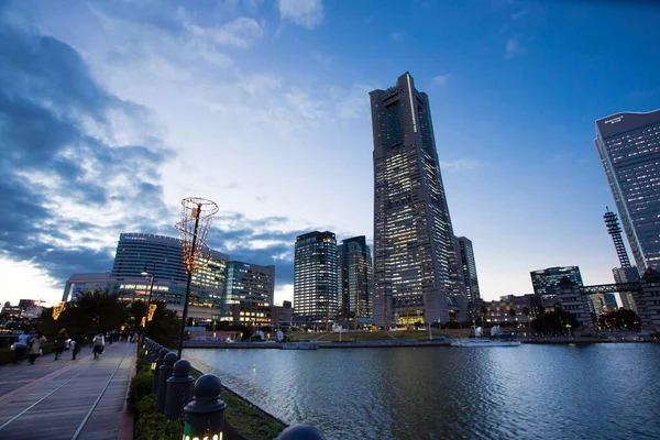Geschäftskonzept Für Immobilien Und Unternehmensbau Yokohama Japan — Stockfoto