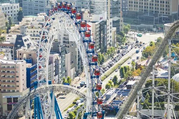 Bunkyo City Japan Tokyo Dome City Amusement Park Attractions Big — Stock Photo, Image