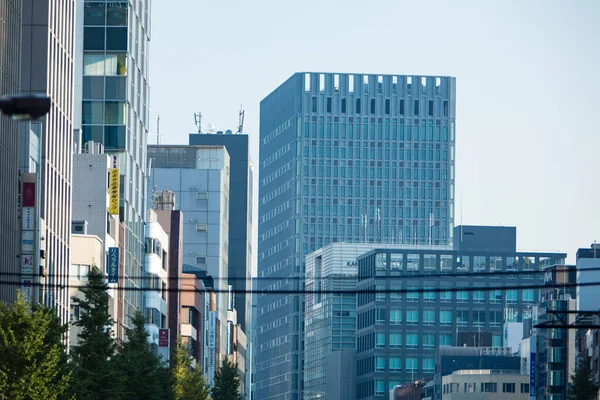Arquitectura Moderna Calle Tokio —  Fotos de Stock