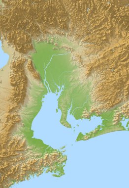 Haritanın çizimi, renk resmi