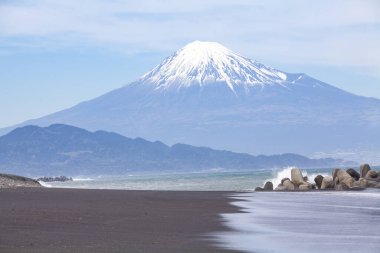 Japonya 'daki güzel Fuji dağı