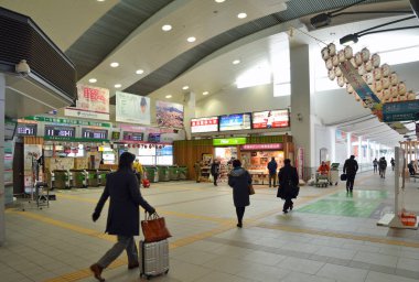 Havaalanı terminalinin iç görünümü, seyahat kavramı