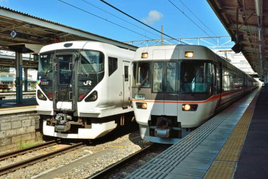 Tokyo, Japonya - 16 Kasım, 2 0 0 2: Tokyo istasyonunda Tokyo treni.