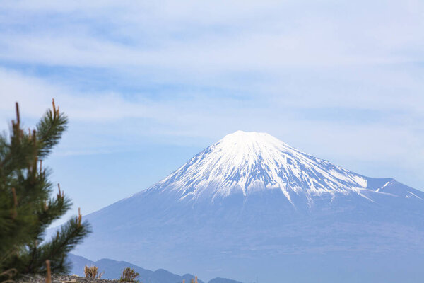 Beautiful mountain Fuji in Japan
